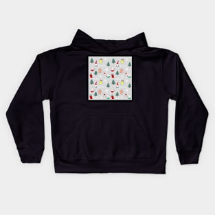 Christmas pattern Kids Hoodie